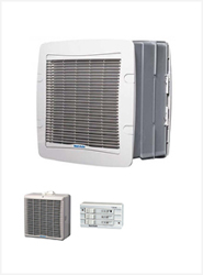 Muur- en raam ventilatoren