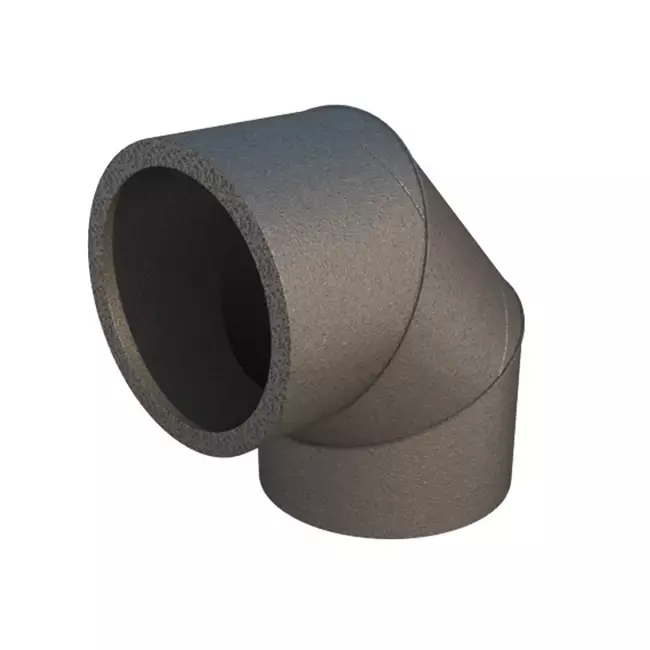 Ubbink Aerfoam 90 graden bocht 200 mm
