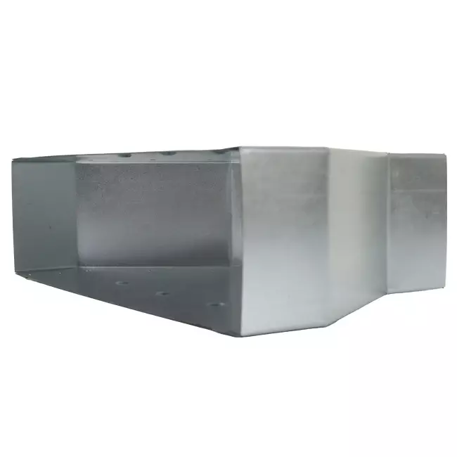 Verloopstuk 300x80 mm naar 170x80 mm tbv instortkanaal
