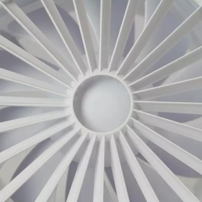 Badkamerventilator Ø 150 mm wit - aRid 150 BB TS