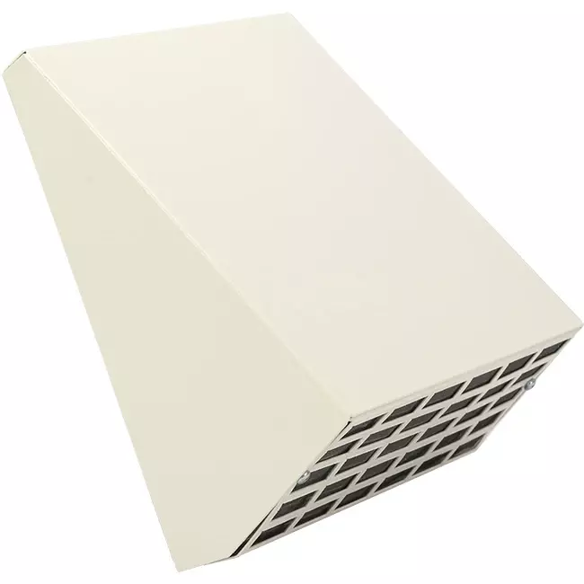 Afdekkap WTW HRU wall Ø150 - RAL9010
