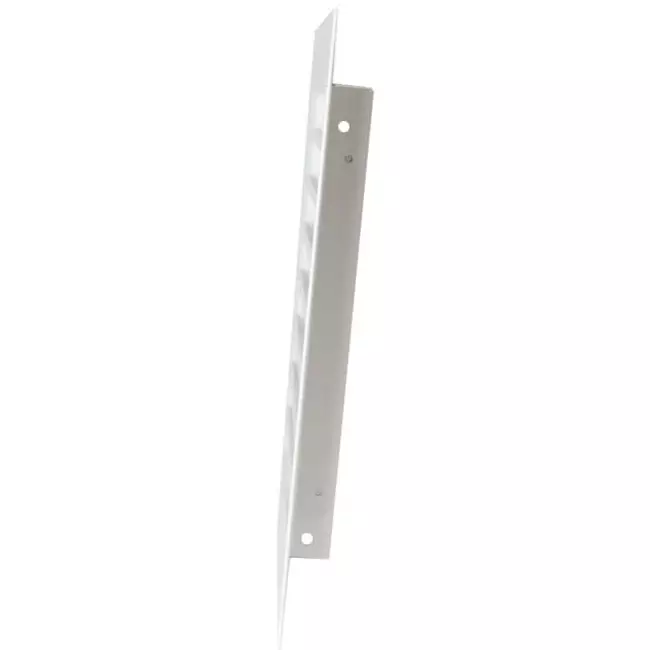 Metalen rooster industrieel 300x300mm wit - MRF3030