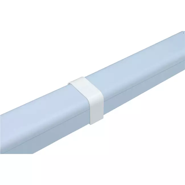Climaplus airco leidinggoot Verbinding 90x65mm RAL 9010 WIT
