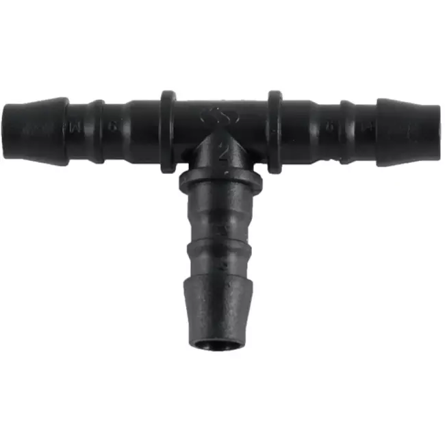 Sauermann T Connector voor Ø6mm slang (set 5 stuks)