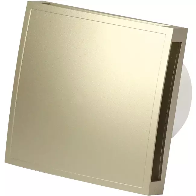 Badkamerventilator Ø 100 mm Goud - Design T100G