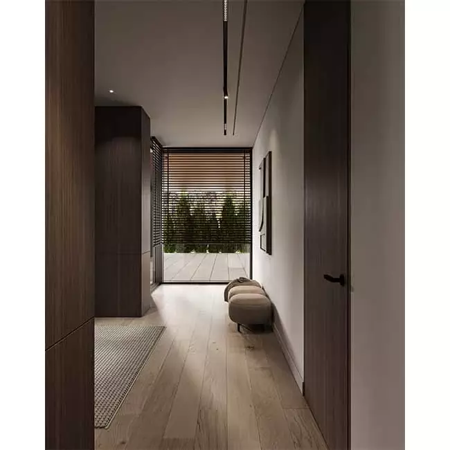 Ergovent instucbaar frameloos lijnrooster 1050 mm met aansluitdiameter 75 mm - modulair - 1 sleuf