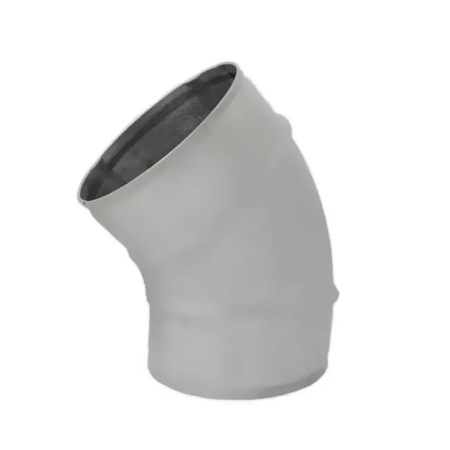 Spiro bocht 315 mm 45 graden (sendz. verz.) RAL7035