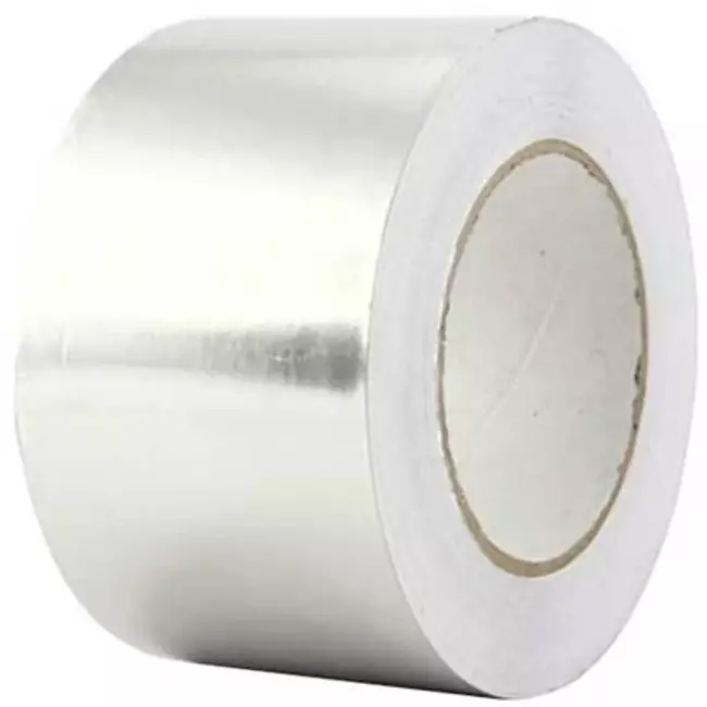 Aluminium tape 75mm (rol 50 m)