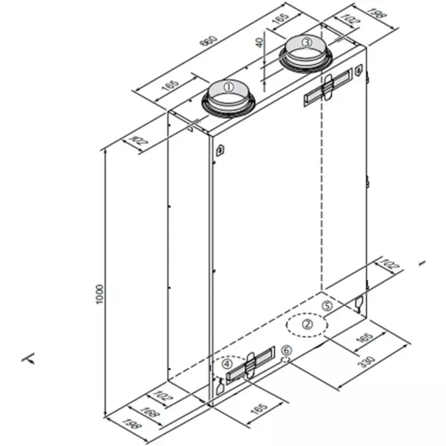 Brink Renovent Sky 150 Plus - 150 m³/h