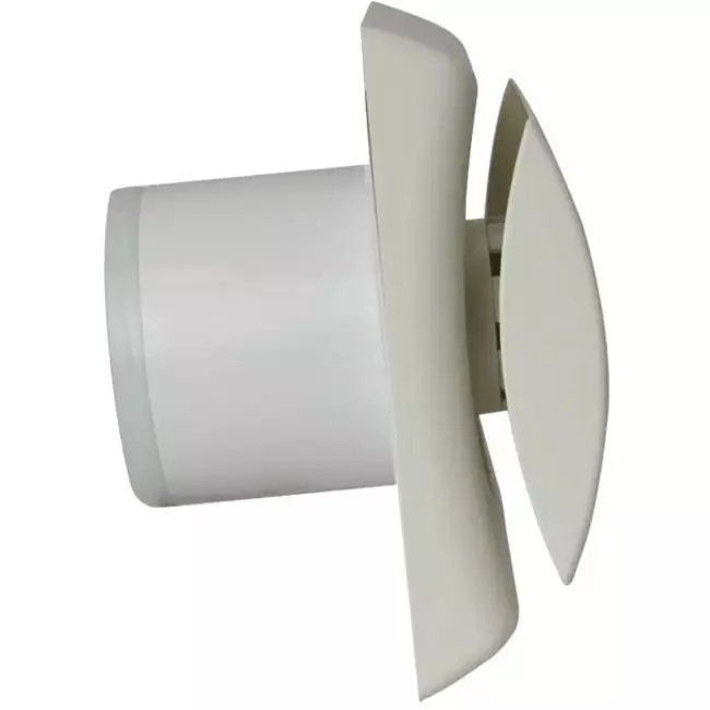 Itho Daalderop badkamerventilator Ø 100 mm- wit met vochtsensor BTV-N202 H