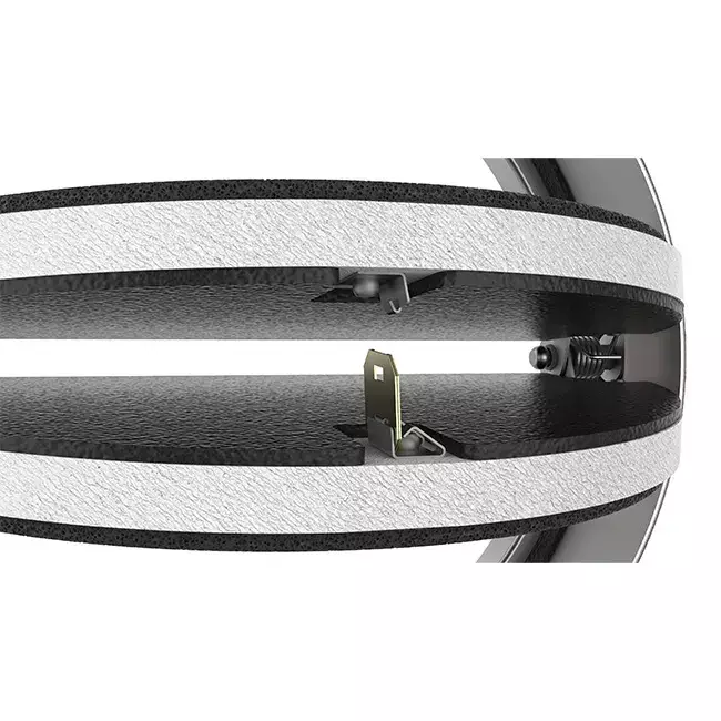 Brandvlinderklep rond 150mm met ventilatieventiel - E-BFDC V EI120S D150