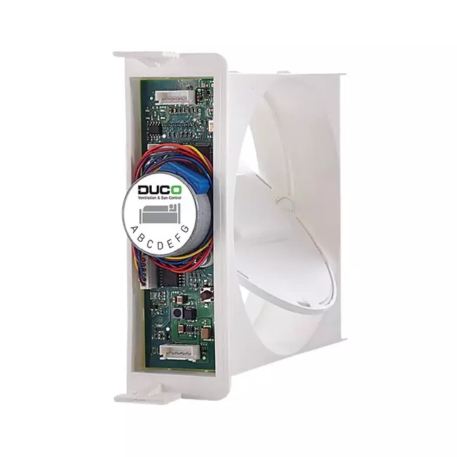 Duco Focus CO2 regelklep 30m3/h (slaapkamer)
