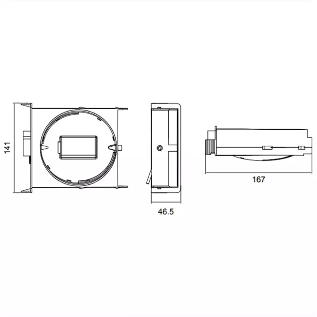 Duco Focus sensorless regelklep 25m³/h