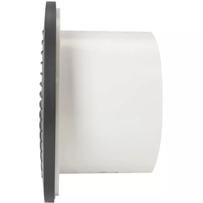Badkamer ventilator rond Ø 100 mm antraciet - basis EA100A