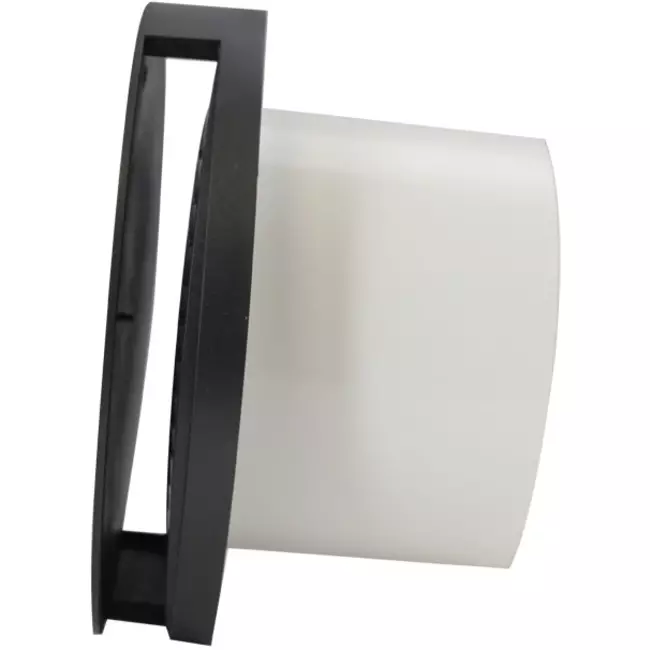 Badkamer ventilator rond Ø 100 mm antraciet - design EAT100A
