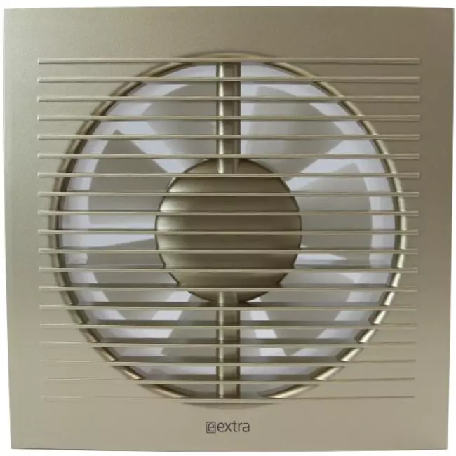 Europlast badkamerventilator 100 mm met timer - goud - EE100TG