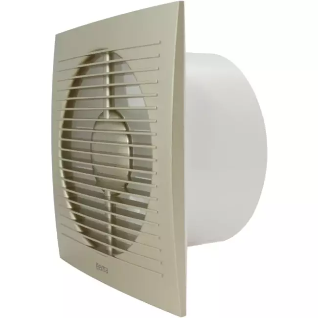Europlast badkamerventilator 100 mm met timer - goud - EE100TG