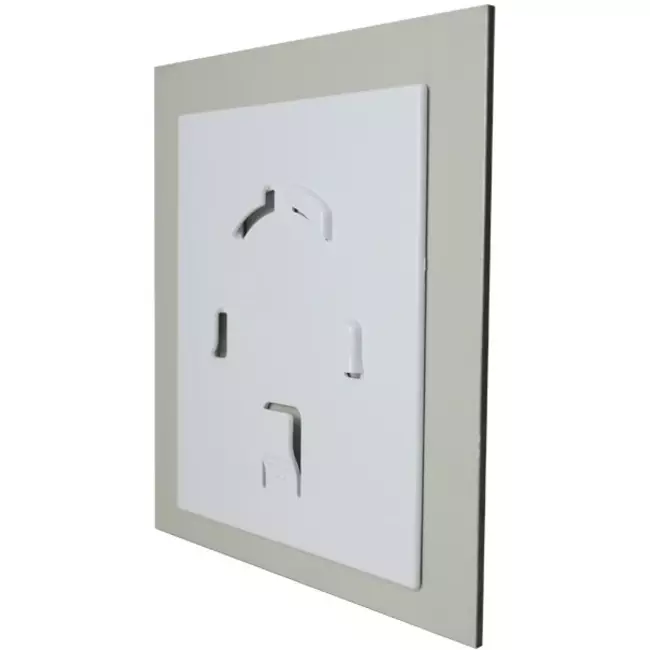 Air Roxy badkamerventilator met aansluitdiameter 100 mm met timer en vertraagde start - front goud aluminium