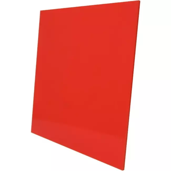 Air Roxy badkamerventilator met aansluitdiameter 100 mm met trekkoord en stekker - kunststof front rood