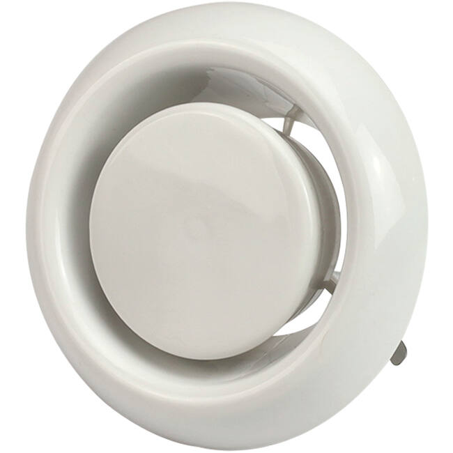 Ventilatie afvoer ventiel 125mm met klemveren - AVP-C125