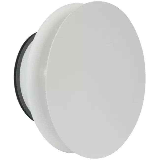 Imaginair RLV ventiel Ø 125mm  - montageveren + ring - wit