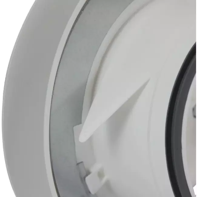 Imaginair RLV ventiel Ø 125mm  - montageveren + ring - wit