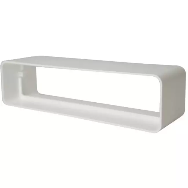 Rechthoekig kunststof koppelstuk 220x90 mm - KS29