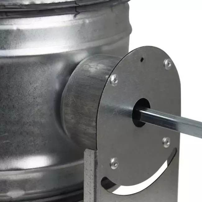 Motorbediende regelklep Ø 315mm voor spirobuis