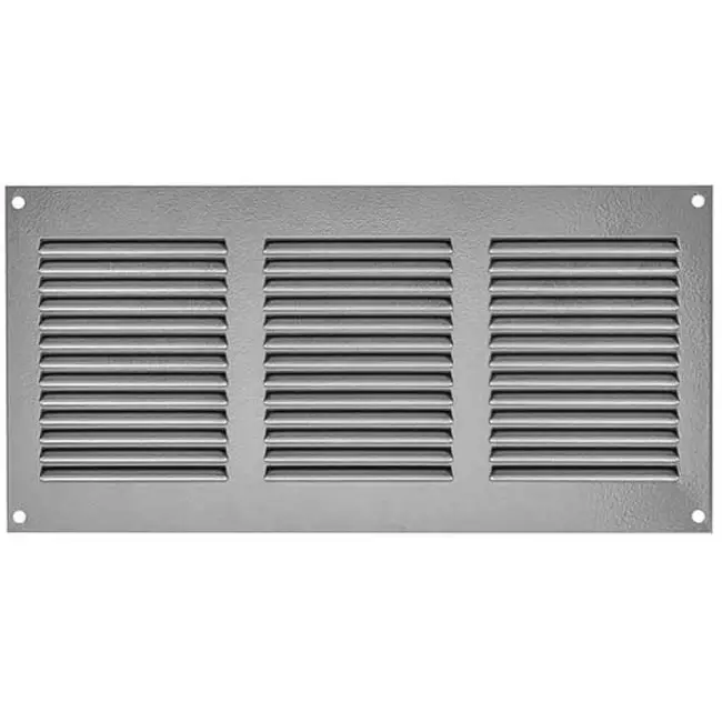 Metalen rooster 300x150mm grijs - MR3015P