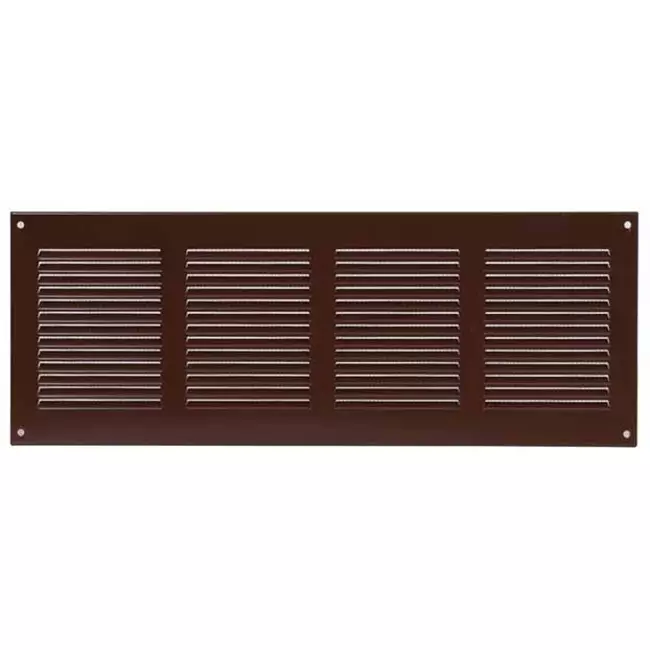 Metalen rooster 400x150mm bruin - MR4015B