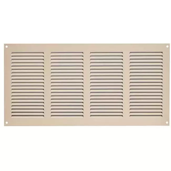 Metalen rooster 400x200mm beige - MR4020Y