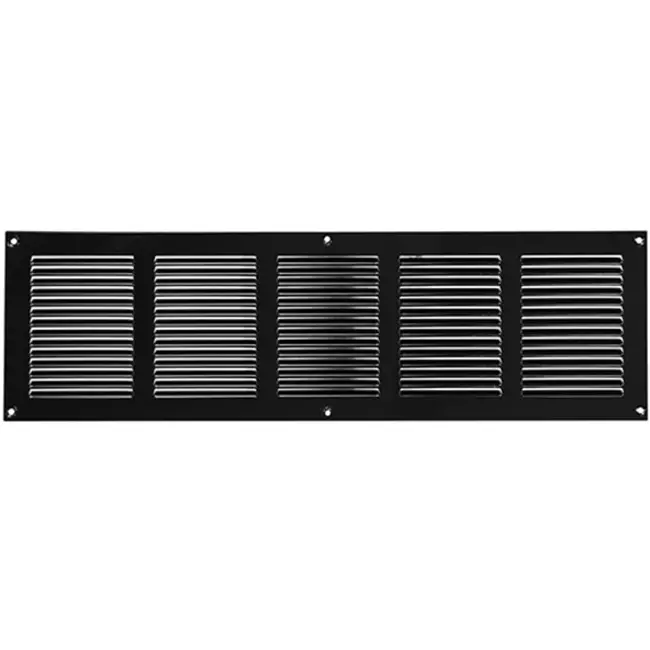 Metalen rooster 500x150mm zwart - MR5015M - RAL9005