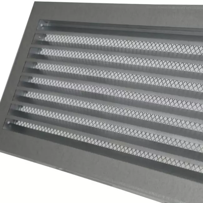 Metalen rooster industrieel 500x200mm zink - MRF5020Zn