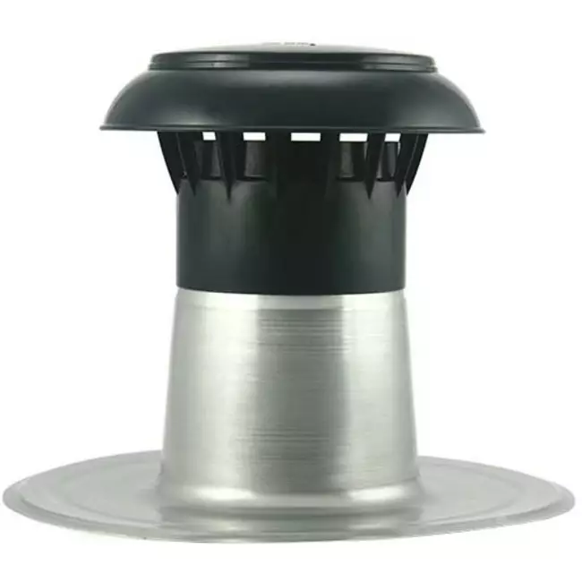 Platdak ontluchting met kunststof kap Ø150-160mm