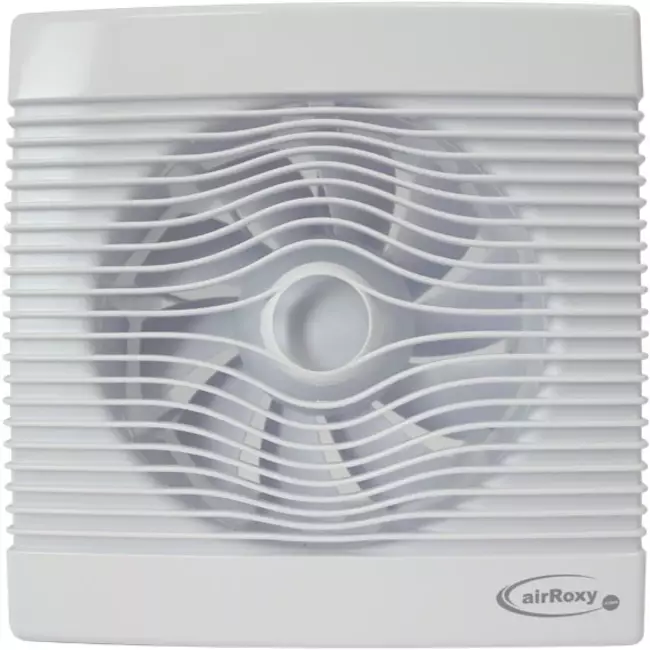 Badkamer ventilator met Vochtsensor en Timer Ø 120 mm wit - pRemium 120HS