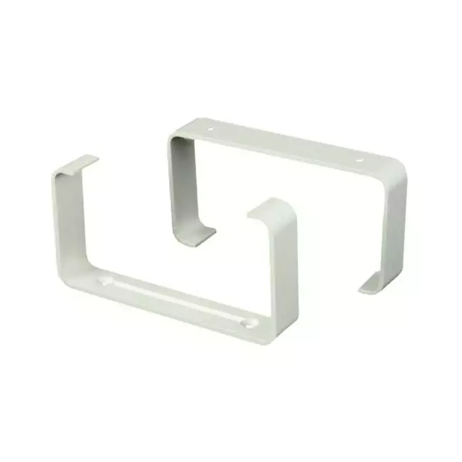 Rechthoekige kunststof beugels (2 stuks) 110x55