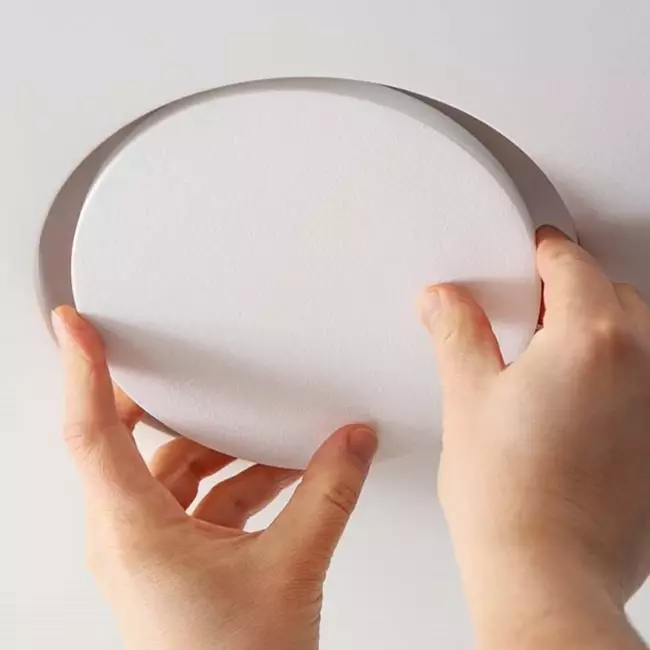 Ergovent instucbaar frameloos ventilatieventiel rond 100 mm