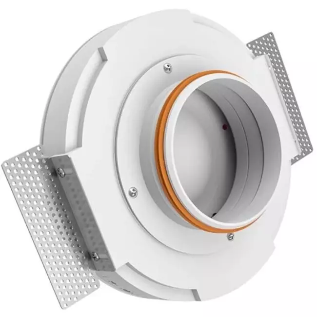 Ergovent instucbaar frameloos ventilatieventiel rond 100 mm