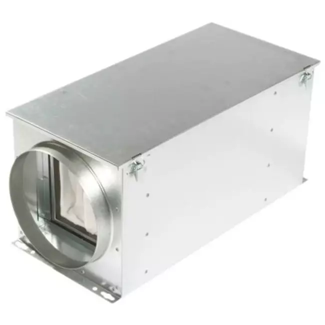 Ruck luchtfilterbox met warmteregister 160 mm (FTW 160)