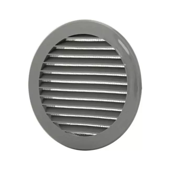 Schoepenrooster diameter: 125mm grijs - VR125P