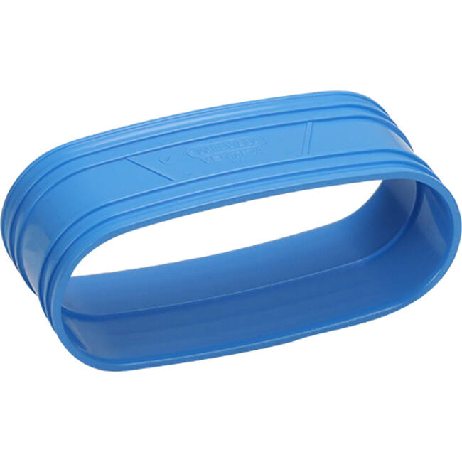 Wavin Ventiza lijmmof PVC ovaal 195x80 mm M/M