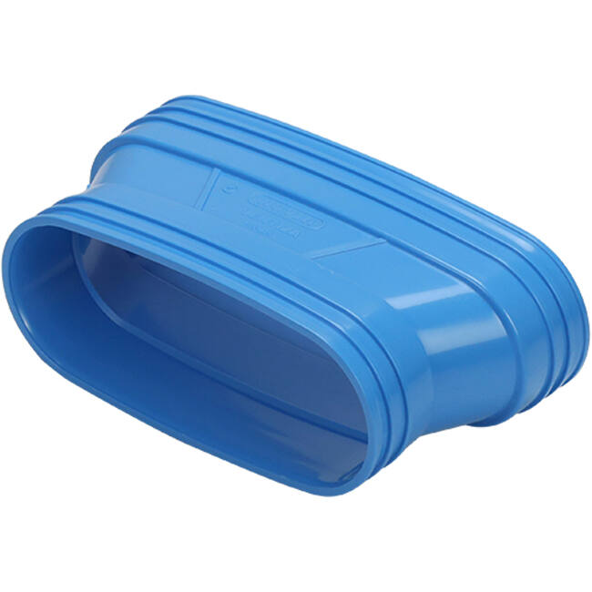 Wavin Ventiza verloop PVC ovaal 235x80mm naar 195x80 mm M/M