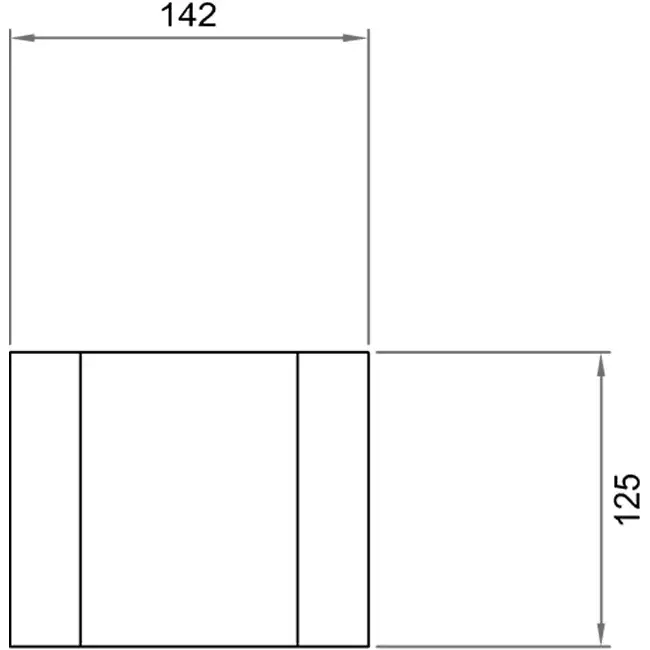 Wavin Ventiza m-overschuifmof PVC rond 125 mm SN4