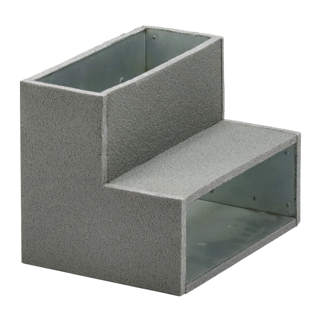Thermoduct instortbocht 90 graden 220x80 mm verticaal