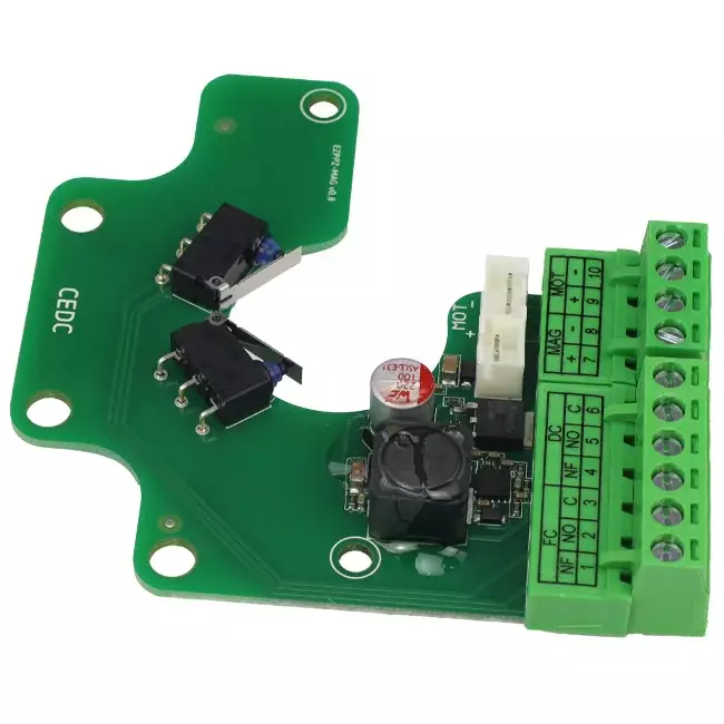 Brandklep rechthoekig dubbel contact S kit - E-FD A R40S KIT
