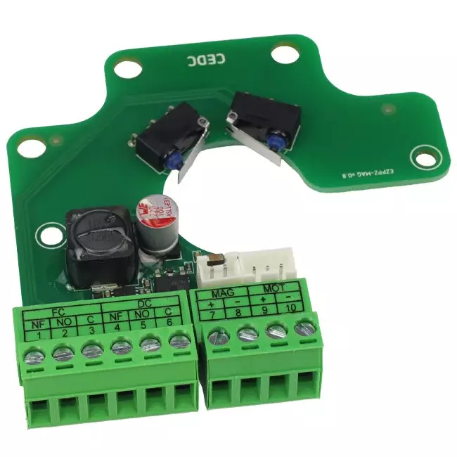 Brandklep rechthoekig dubbel contact S kit - E-FD A R40S KIT