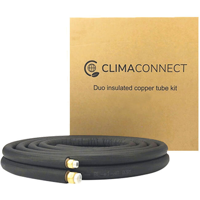 ClimaConnect koelleidingset met flarewartels  1/4-3/8 lengte 10 meter
