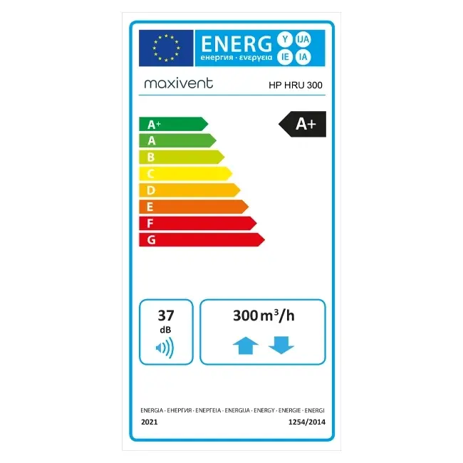 Maxivent HP HRU 300 – WTW-unit met geïntegreerde warmtepomp