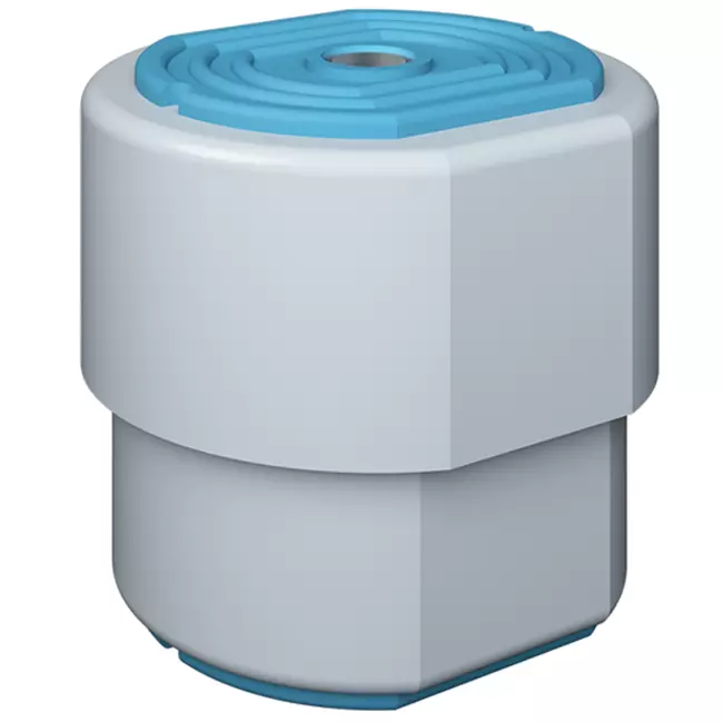 ClimaConnect vibratiekit 1.2 blauw/geel, met veer, voor units tot 80 KG