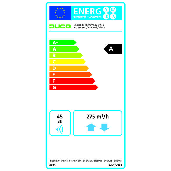 DucoBox Energy SKY D275